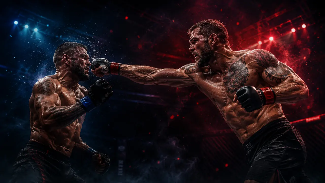 Combat sports fight night